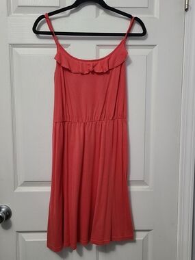 LOFT Coral Pink Knit Top